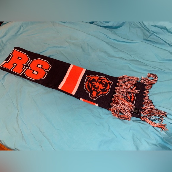 AWESOME Chicago Bears NFL Winter Scarf 47 Brand Forty Seven - Picture 1 of 10